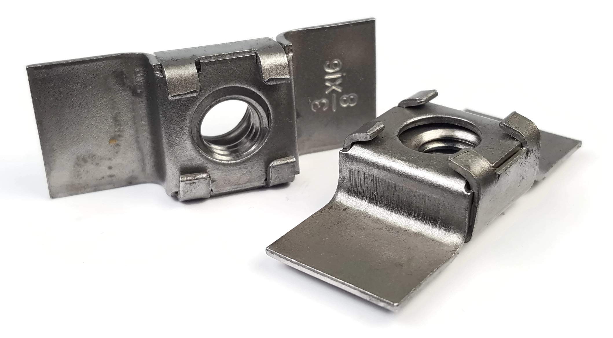 Picture of Brighton Best W92010 1/4"-20 Retainer Weld Nut